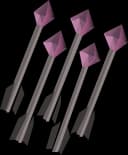 Amethyst broad bolts