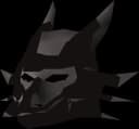 Black dragon mask