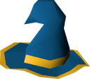 Blue wizard hat (g)