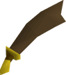 Bronze scimitar