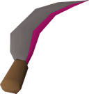 Red topaz machete