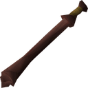 Rosewood blowpipe (empty)