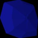 Uncut sapphire