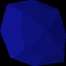 Uncut sapphire