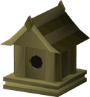 Willow bird house