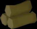 Willow logs