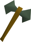 Adamant battleaxe