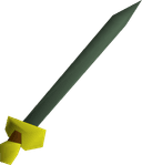 Adamant longsword