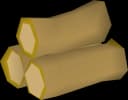 Arctic pine logs