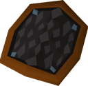Black d'hide shield