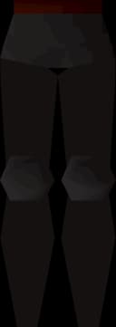 Black platelegs