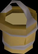 Bucket of sand
