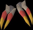 Burning claws