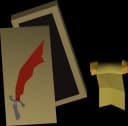 Dragon scimitar ornament kit