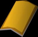 Gilded sq shield
