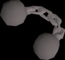 Iron chainshot cannonball