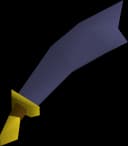 Mithril scimitar