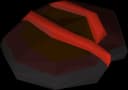 Smouldering stone