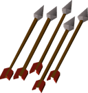 Steel arrow