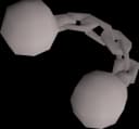 Steel chainshot cannonball