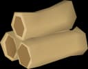Teak logs