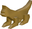 Wooden cat